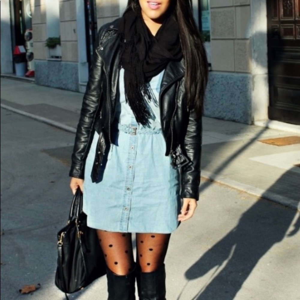 NWT Button Up Denim Dress